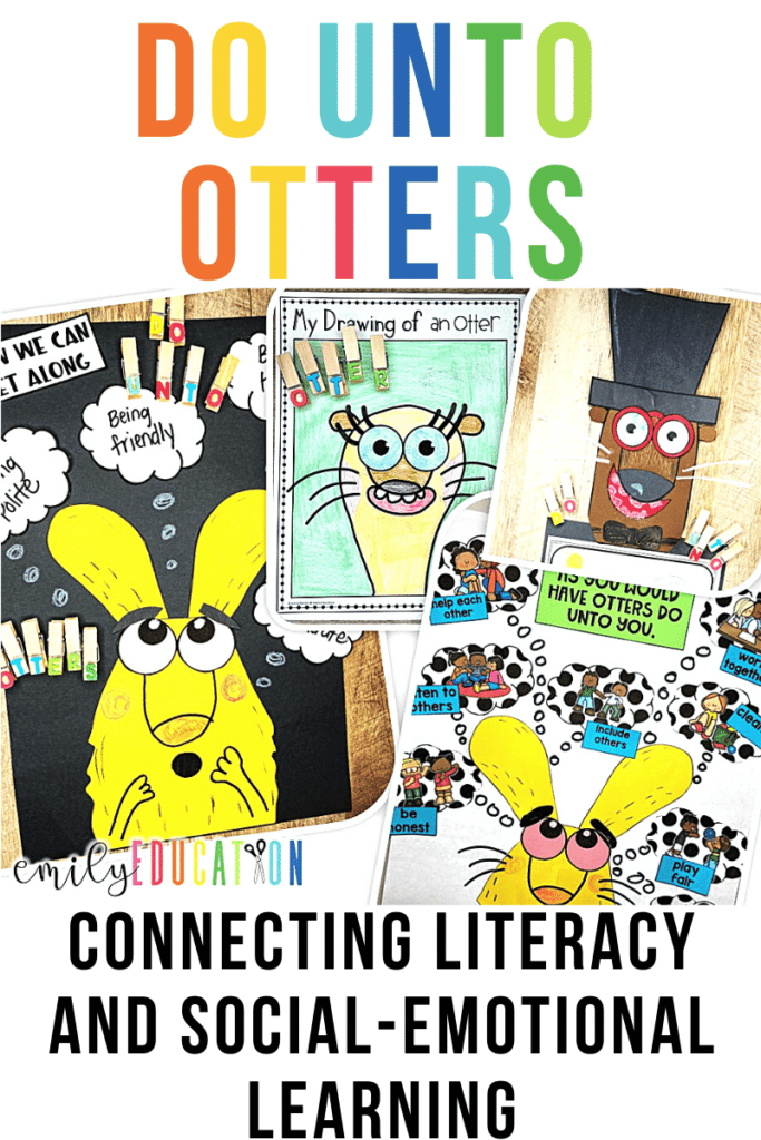 Do Unto Otters is a great book to use to connect literacy and social emotional learning concepts