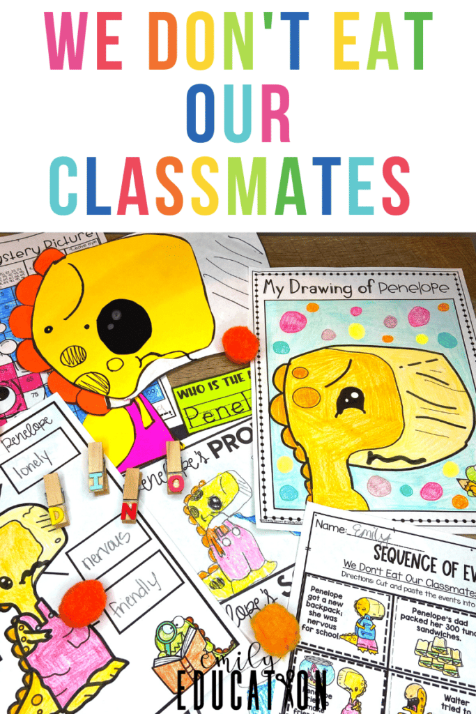 Book Activities for We Don't Eat Our Classmates