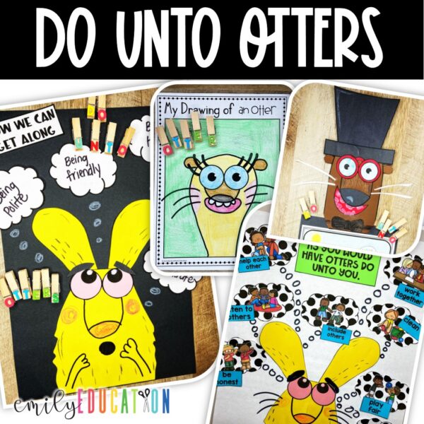 Do Unto Otters is a book about manners and respect for your neighbors. It is great for teaching rules and expectations in the classroom and comes with fantastic, engaging activities.