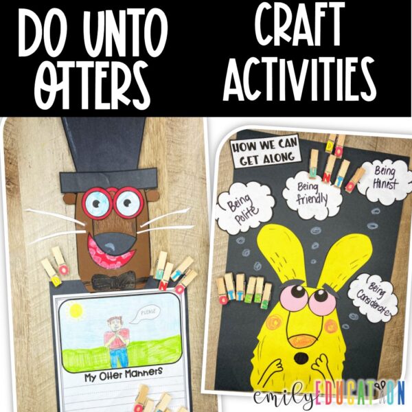 Grab these engaging, hands on activities to go along with the book Do Unto Otters. This book about manners and kindness will teach students valuable classroom expectations and standards!