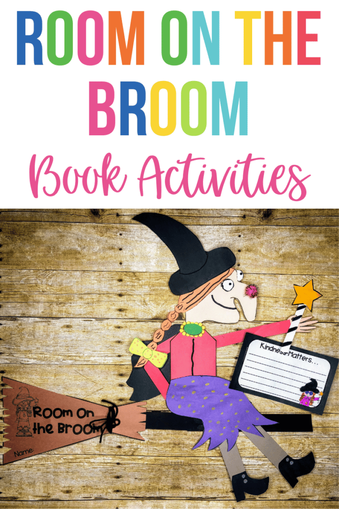 Room on the Broom activities help students with dig deeper into the story with reading, writing, crafts and more.