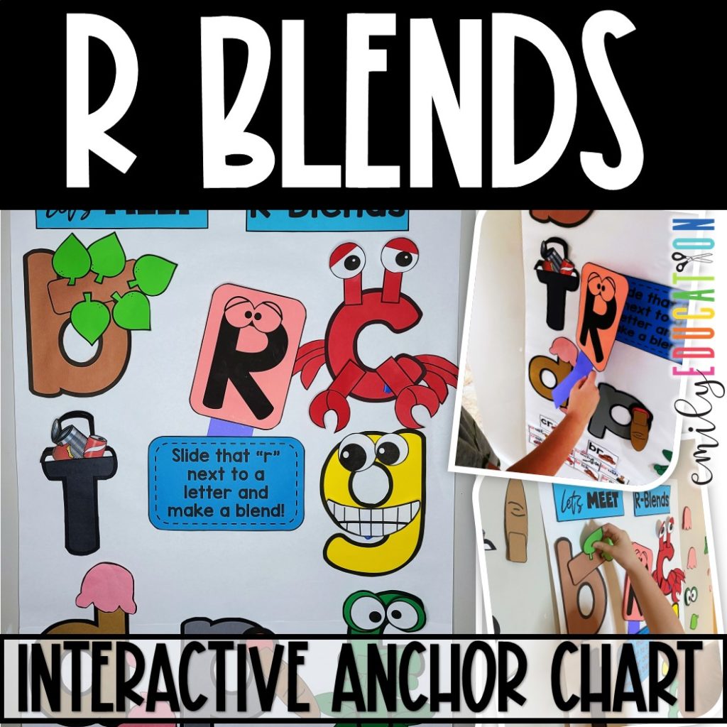R blends anchor charts are the perfect way to create interactive learning opportunities for your students.