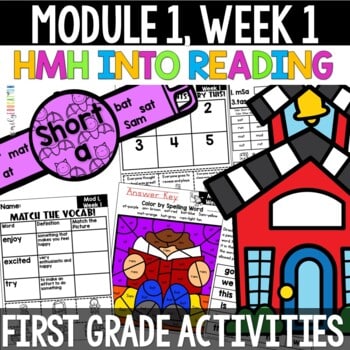 Print and Digital practice activities for HMH Into Reading first grade curriculum.