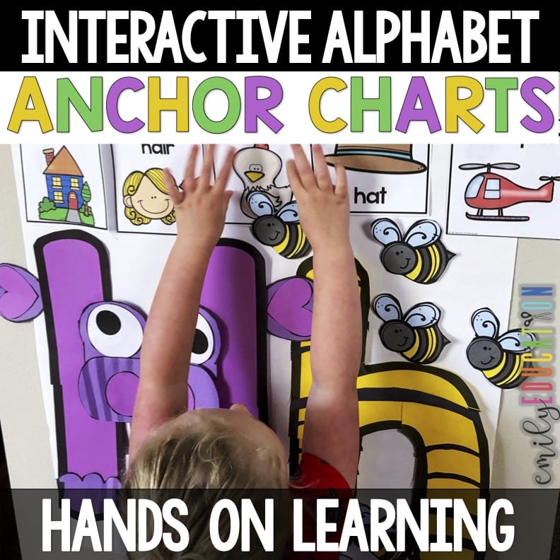 This is a resource focused on alphabet learning for preschool and kindergarten students. The content includes alphabet anchor charts, posters, and various activities designed to engage young learners in the process of learning and practicing the alphabet. This comprehensive resource aims to provide teachers with visually appealing tools and interactive materials that facilitate alphabet instruction in an engaging and educational manner.